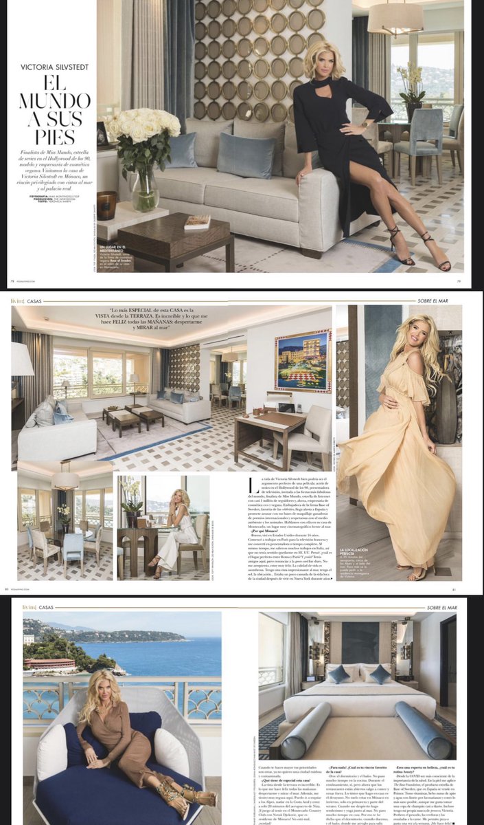 Come home with me ⁦with HOLA! Living Magazine 
#monaco 