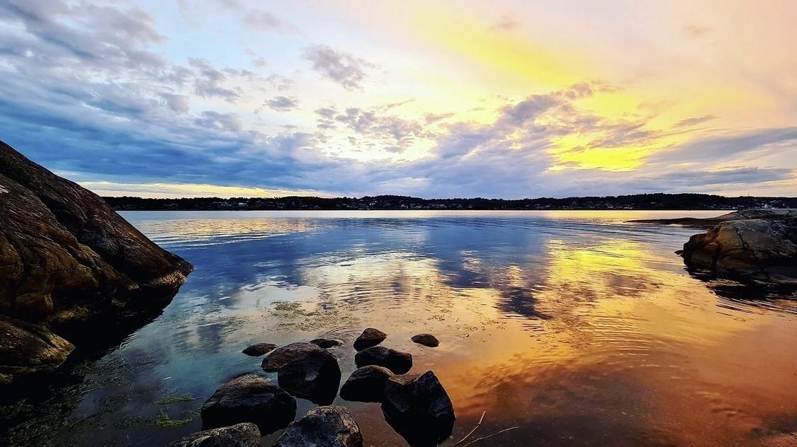Sverige är vackert.
(Bild tagen utanför Kungsbacka av familjens riktiga fotograf @louisherrey ) 