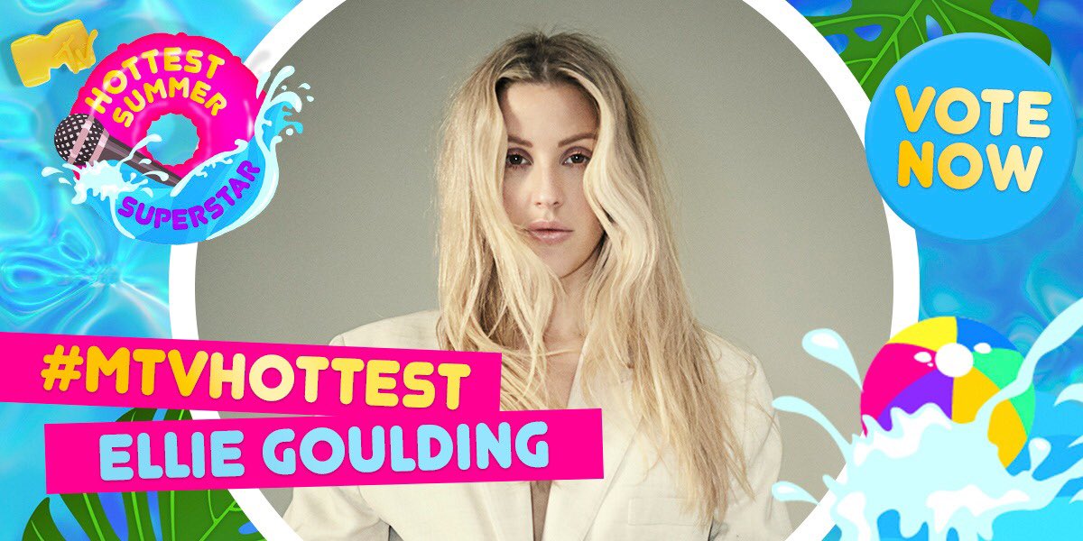 Thank you @MTVMusicUK! You can vote for me by tweeting '#MTVHottest Ellie Goulding' x https://t.co/rIol8HKPpc