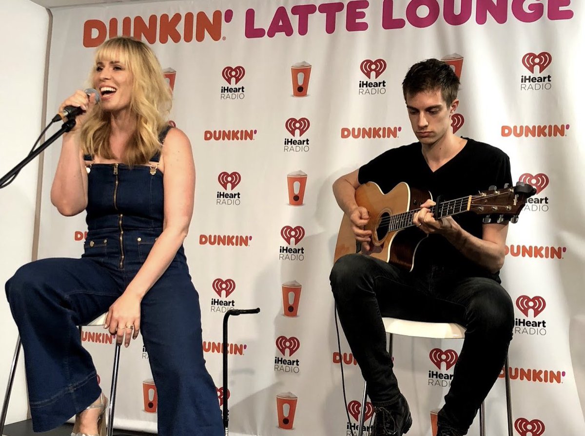 Thank you @dunkin & @1067LiteFm for having me perform in your #DLL yesterday! ???? https://t.co/20O7e0L3na