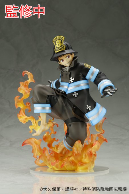 【展示情報②】アニメ『炎炎ノ消防隊』より、1/8スケールフィギュア「ARTFX J 森羅日下部」「ARTFX J 環 古 【展示情報②】アニメ『炎炎ノ消防隊』より、1/8スケールフィギュア「ARTFX J 森羅日下部」「ARTFX J 環 古