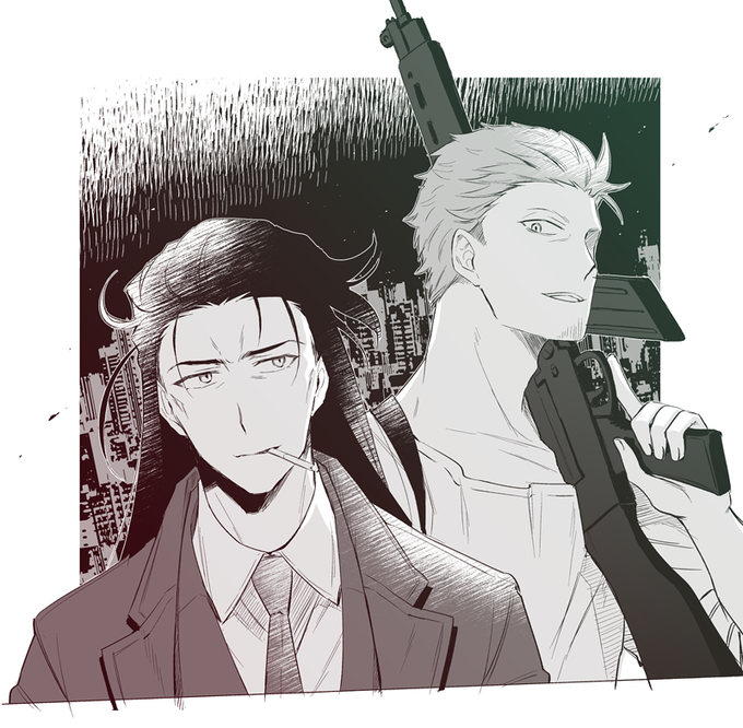 九内と田原~!! 側近で唯一「天才」設定を与えられてるとこぐう熱いです…!#魔王様リトライ 九内と田原~!! 側近で唯一「天才」設定を与えられてるとこぐう熱いです…!#魔王様リトライ