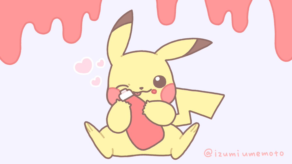 ポケモン 可愛い イラスト ピカチュウ