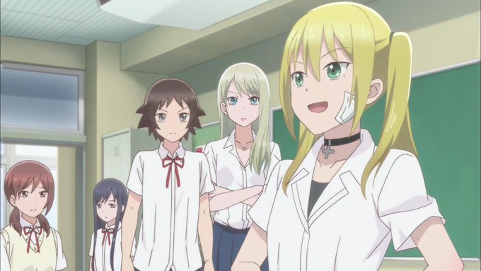 #女子高生の無駄づかい 8話水着回!「そうなんだ〜。」ヤマイが意外とクラスに溶け込んでるんだよな。プールサイドで水着で卓 #女子高生の無駄づかい 8話水着回!「そうなんだ〜。」ヤマイが意外とクラスに溶け込んでるんだよな。プールサイドで水着で卓