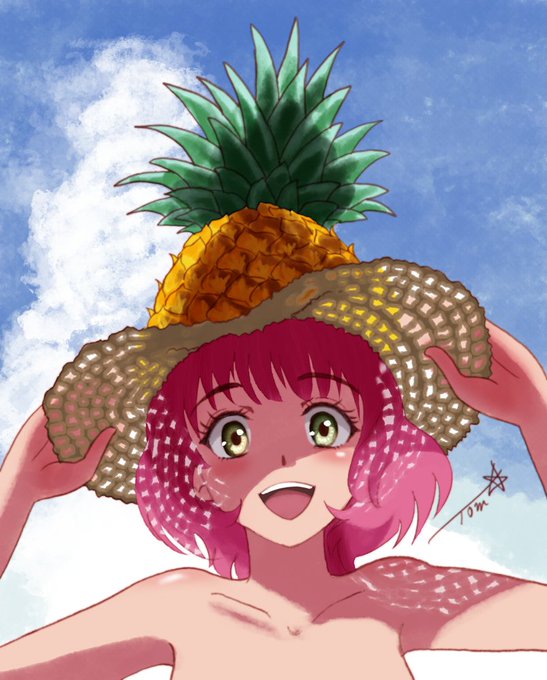 「みなさぁん!8月17日は8(ぱ)1(い)7(な)っぷる、で #パイナップルの日 だそうですよ!!」(*´д`*)ああ 「みなさぁん!8月17日は8(ぱ)1(い)7(な)っぷる、で #パイナップルの日 だそうですよ!!」(*´д`*)ああ