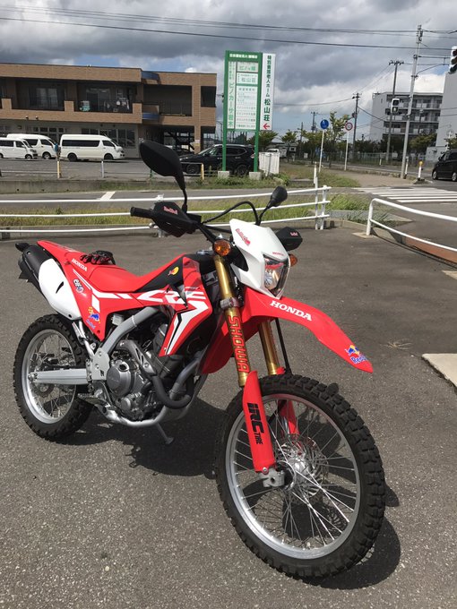 CBRはオイル交換しないといけないので今回はCRFで♪相変わらずいいツーリングだった*\(^o^)/*#夏泊半島 #夏泊 CBRはオイル交換しないといけないので今回はCRFで♪相変わらずいいツーリングだった*\(^o^)/*#夏泊半島 #夏泊