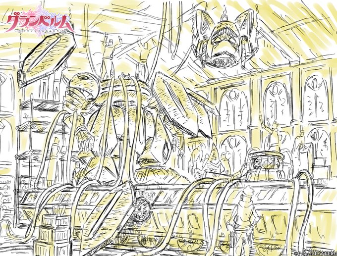 🌕イメージボード公開🌑#グランベルム の世界観や設定などを描いたイメージボードを公開⚡今回は、ヴィオラカッツェのイメージ 🌕イメージボード公開🌑#グランベルム の世界観や設定などを描いたイメージボードを公開⚡今回は、ヴィオラカッツェのイメージ
