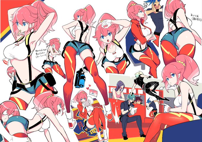 #プロメアバーレス女子詰め(※ナチュラル幻覚注意※)デザインが可愛すぎる… #プロメアバーレス女子詰め(※ナチュラル幻覚注意※)デザインが可愛すぎる…