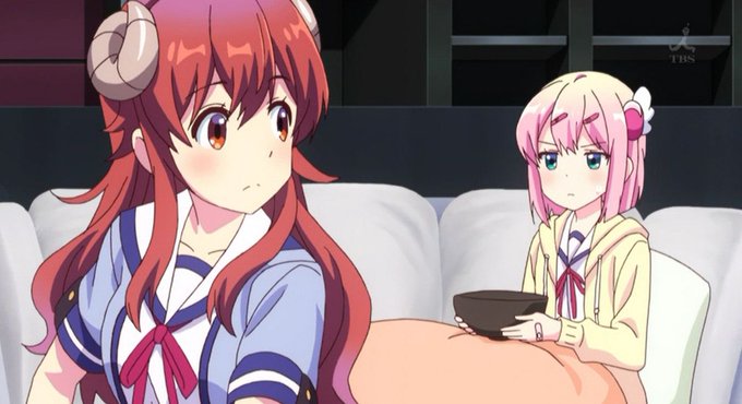 シャミ桃ホント尊い。#まちカドまぞく シャミ桃ホント尊い。#まちカドまぞく