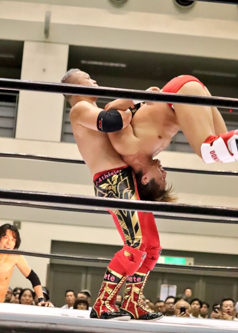 2019.8.18✨名古屋国際会議場GHCジュニア・ヘビー級タッグ選手権試合鈴木鼓太郎選手☄️⑭最後は完璧なタイガードラ 2019.8.18✨名古屋国際会議場GHCジュニア・ヘビー級タッグ選手権試合鈴木鼓太郎選手☄️⑭最後は完璧なタイガードラ