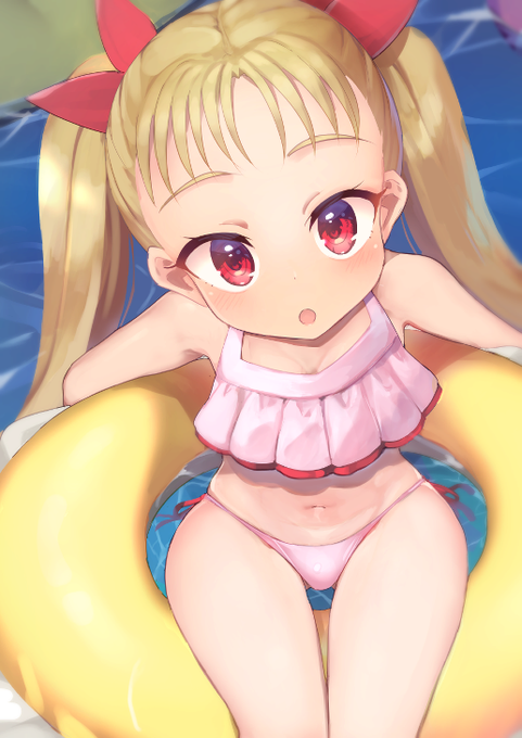 女子無駄8話の水着ロリ 女子無駄8話の水着ロリ