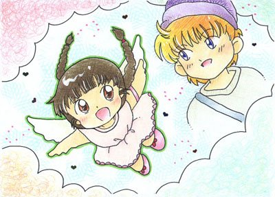 魔法陣グルグルのククリの別Verのイラストです。東日本大震災前に仙台の方とポストカード作成で合作したイラストになります。 魔法陣グルグルのククリの別Verのイラストです。東日本大震災前に仙台の方とポストカード作成で合作したイラストになります。