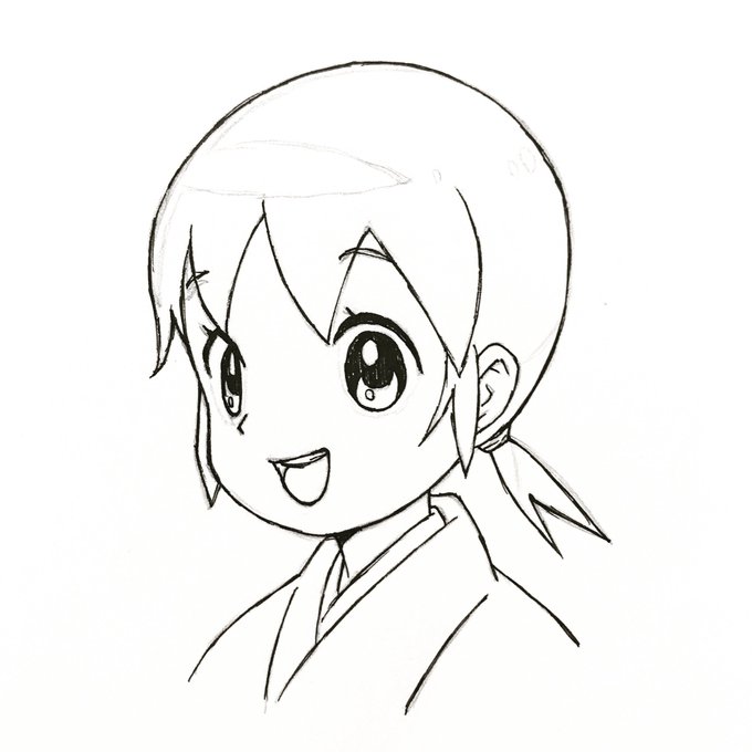 「関織子」#若おかみは小学生#5月31日#誕生日#模写#絵描きさんと繋がりたい 「関織子」#若おかみは小学生#5月31日#誕生日#模写#絵描きさんと繋がりたい