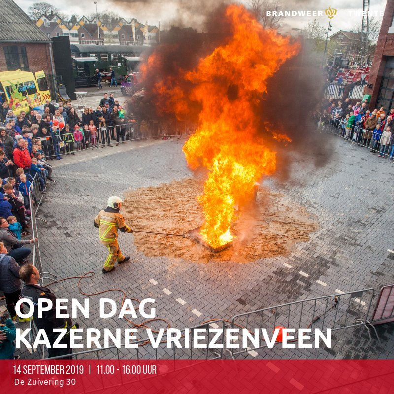 Zaterdag 14 september: Open dag #Brandweer #Vriezenveen..