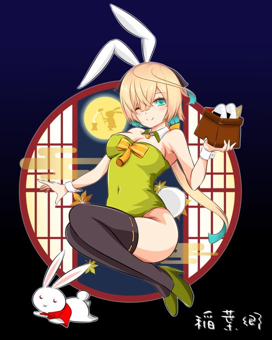 バニー祭り🐰🐰🐰オーラスは愛刀で稲葉バニー描きました❤️稲バニーは2年前初めて描いた天華百剣のファンアートでもあります( バニー祭り🐰🐰🐰オーラスは愛刀で稲葉バニー描きました❤️稲バニーは2年前初めて描いた天華百剣のファンアートでもあります(