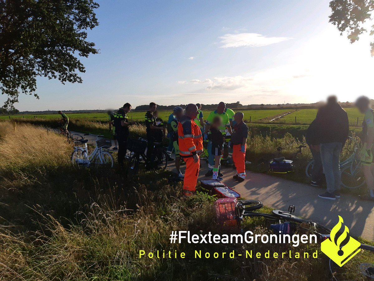 Melding aanrijding Madijk Eelderwolde