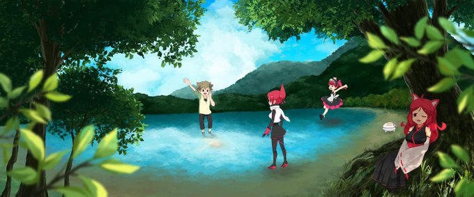 最終話の後は船の外で冒険してるんだろうなぁ…尊いなぁ…#ケムリクサ #ケムリクサファンアート 最終話の後は船の外で冒険してるんだろうなぁ…尊いなぁ…#ケムリクサ #ケムリクサファンアート