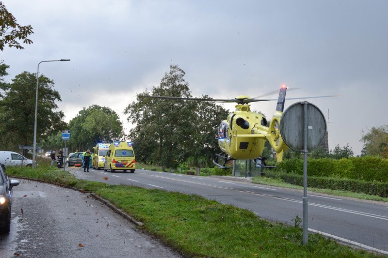 Gewonde bij ernstig ongeval op Rijksstraatweg bij Jistrum - #Friesland -..