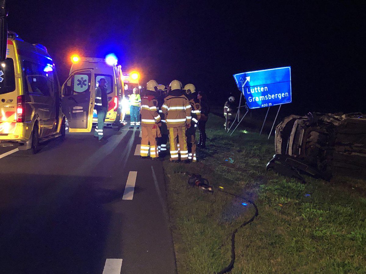 Melding hulpdiensten Lutten