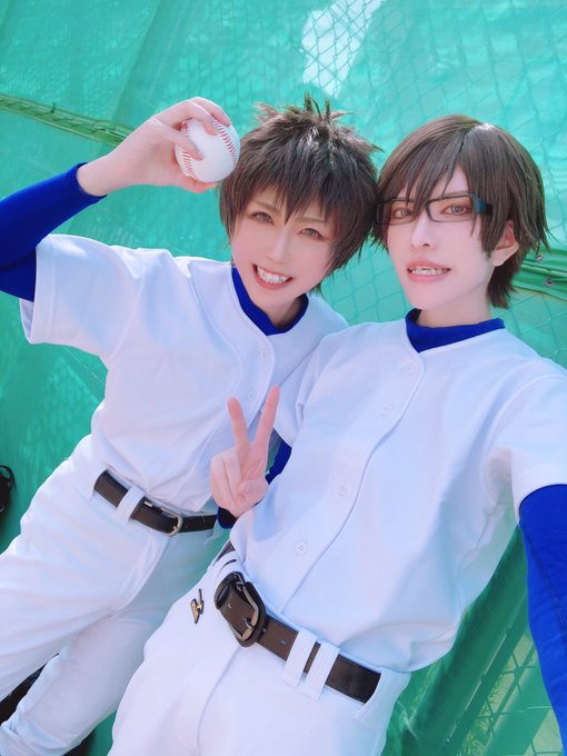 おそくほ!今日は二葉でダイヤのA、御沢バッテリーしてきましたー!⚾御幸一也!御幸一也!言ってる沢村が可愛すぎた💓雨予報か おそくほ!今日は二葉でダイヤのA、御沢バッテリーしてきましたー!⚾御幸一也!御幸一也!言ってる沢村が可愛すぎた💓雨予報か