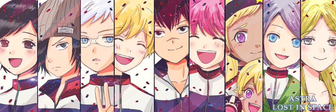 遅ればせながらアニメお疲れ様でした🥳🥳🥳#彼方のアストラ#astra_anime 遅ればせながらアニメお疲れ様でした🥳🥳🥳#彼方のアストラ#astra_anime