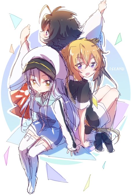 ISLAND(アイランド)御原凛音、枢都夏蓮、伽藍堂紗羅#anime_island ISLAND(アイランド)御原凛音、枢都夏蓮、伽藍堂紗羅#anime_island