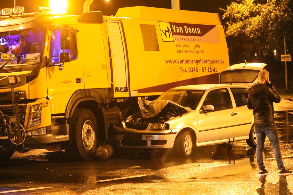 Melding aanrijding Europaweg Apeldoorn