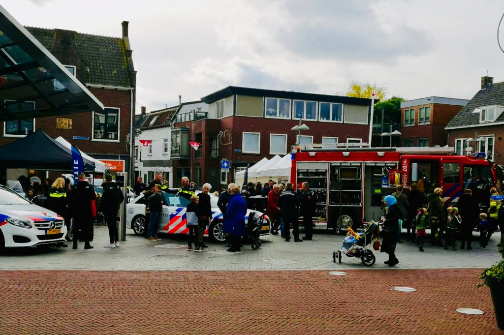 Melding brandweer Markt Huissen
