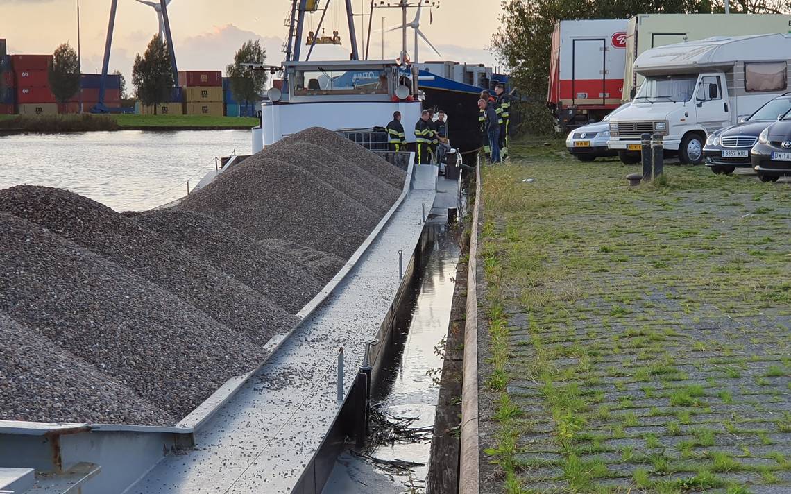 Melding brandweer Lorentzkade Leeuwarden