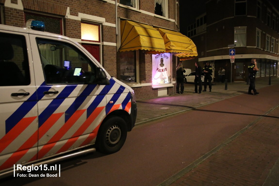 Melding politie Westduinweg Scheveningen inzake overval