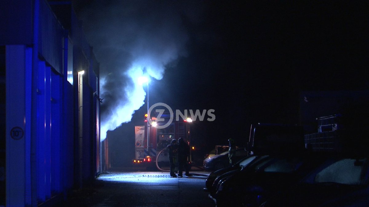 Bij de brand die zaterdagnacht een garagebedrijf aan het Haefland in #Brunssum in de as legde, is volgens de politie sprake van opzet.