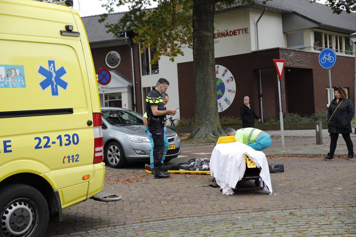 Vrouw gewond bij ongeval Helmond . 24 oktober 2019.