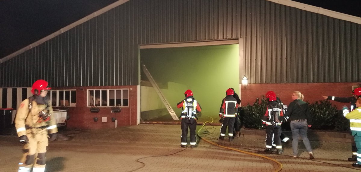 Melding brandweer Noordereinde Winschoten