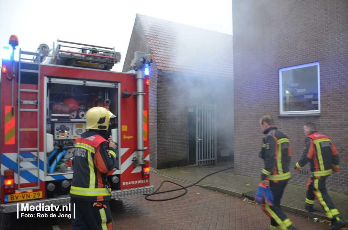 Melding brandweer Kerkstraat Waddinxveen