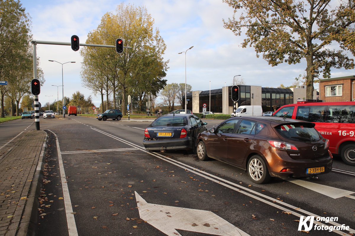 Melding aanrijding Dobbeweg Voorschoten