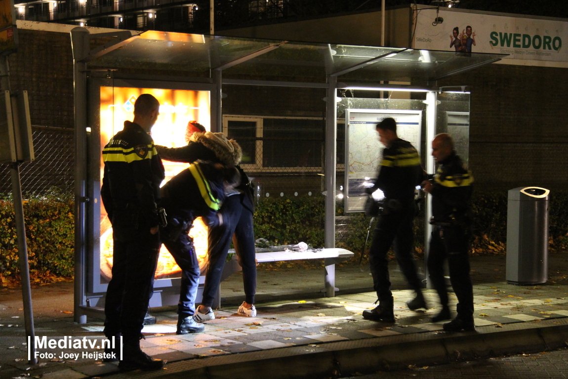 Melding steekpartij Michelangelostraat Rotterdam