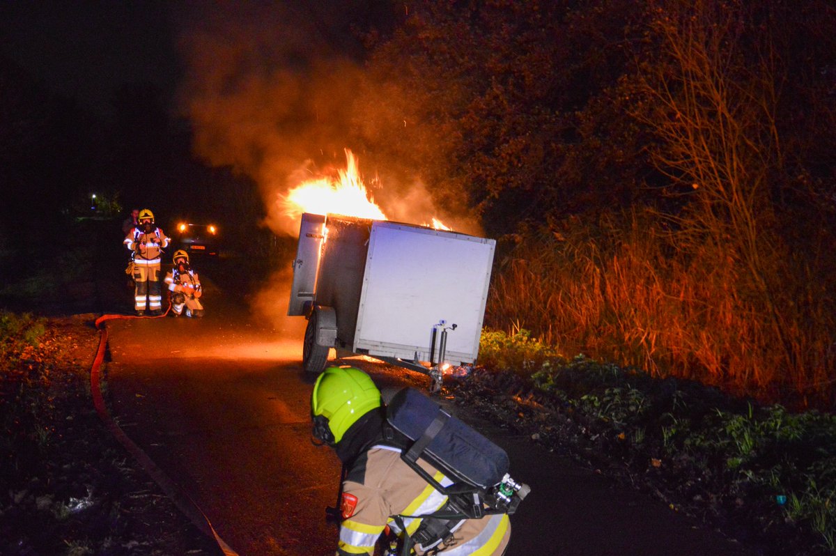Melding brandweer Kerkweg Heukelum
