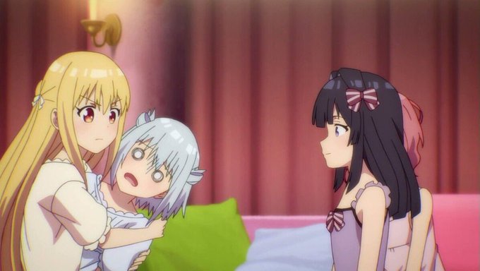 第6話たまには平穏な時間も悪くないと思いきや…最後のパジャマ姿のお嬢様方可愛すぎて尊い #アサシンズプライド #アサプラ 第6話たまには平穏な時間も悪くないと思いきや…最後のパジャマ姿のお嬢様方可愛すぎて尊い #アサシンズプライド #アサプラ