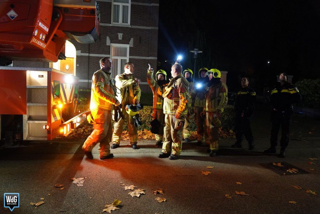 Schoorsteenbrand in Doolhofstraat ?. #Weert.