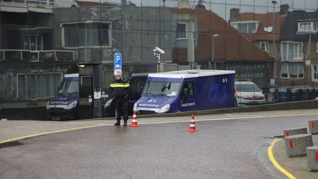 Overval op een geldtransport in Zandvoort. ..