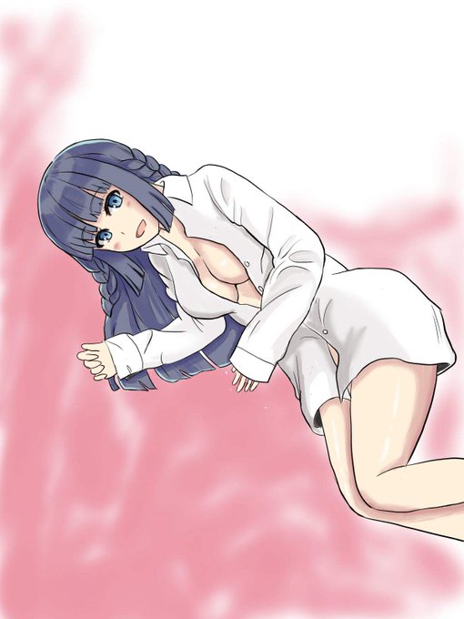 裸Yシャツ翔子さん描いたから観て#青ブタ #牧之原翔子 裸Yシャツ翔子さん描いたから観て#青ブタ #牧之原翔子
