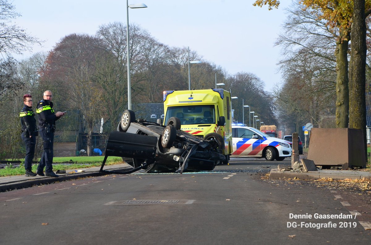 Melding aanrijding Hereweg Meeden