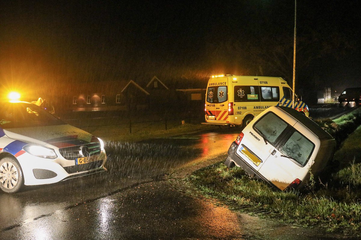 Melding aanrijding Hulstweg Kootwijkerbroek