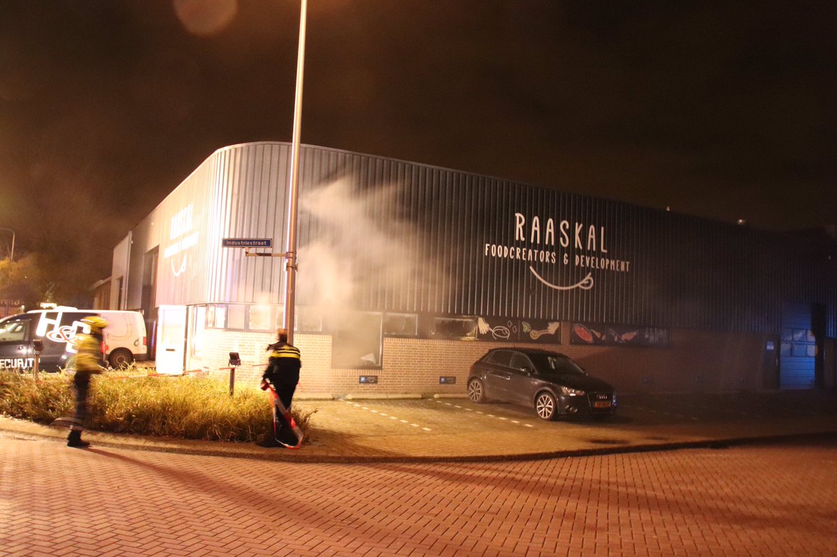 Melding brandweer Industriestraat Naaldwijk