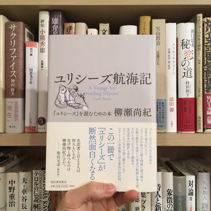 柳瀬尚紀『ユリシーズ航海記』(古本)#本 #本屋 #読書 柳瀬尚紀『ユリシーズ航海記』(古本)#本 #本屋 #読書