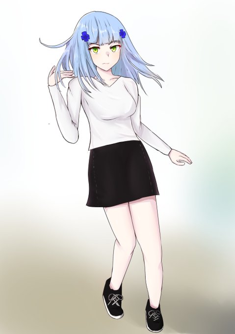 #ドルフロ#少女前線HK416よく神絵師がかくたってるだけなのに様になってるポーズをかきたかった #ドルフロ#少女前線HK416よく神絵師がかくたってるだけなのに様になってるポーズをかきたかった