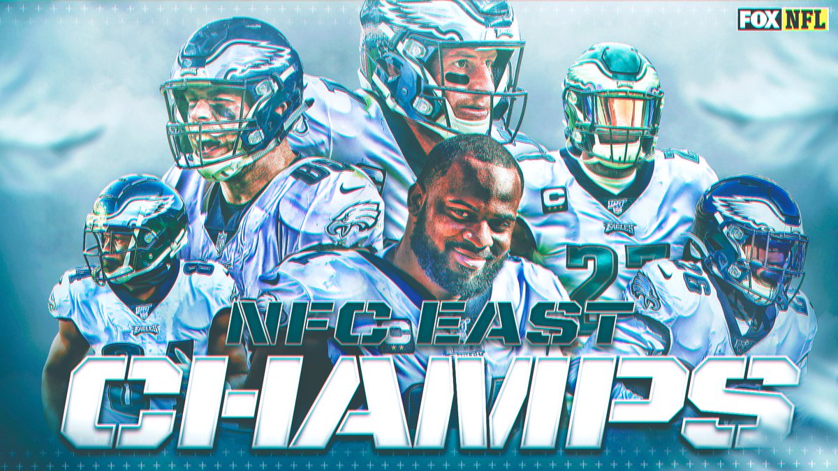 Image result for eagles 2019 nfc east champions
