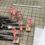 1/72 コトブキ飛行隊フィギュアset
完成見本塗装ちう
許諾頂けたのでWF2020冬で販売しまぁ〜す
ただの144拡大版じゃなくてちっとだけ修正してます。
瞳デカールは144の倍の大きさだけ有ってかなり貼りやすいっすよ(笑)
#コトブキ #72展 #72スケモ #WF2020W https://t.co/r44vsg5WLu