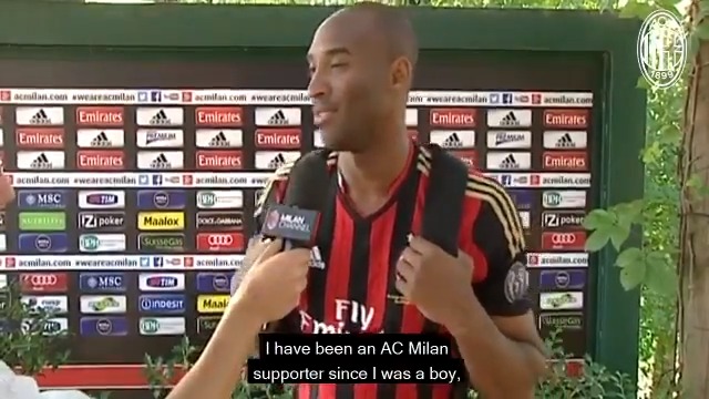 Kobe Bryant's favourite soccer team and fans pay emotional tribute - Article - Bardown