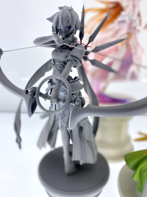『ソードアート・オンライン』三女神フィギュアプロジェクトの第3弾となる《太陽神ソルス》シノンの原型が初公開‼️ 細やかな 『ソードアート・オンライン』三女神フィギュアプロジェクトの第3弾となる《太陽神ソルス》シノンの原型が初公開‼️ 細やかな